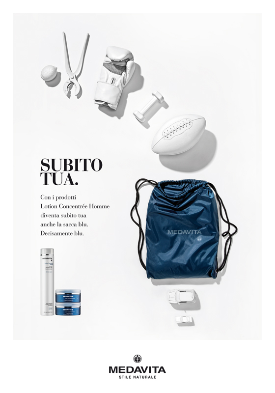 liberate le aragoste promozione medavita cosmetici prodotti capelli pubblicità poster