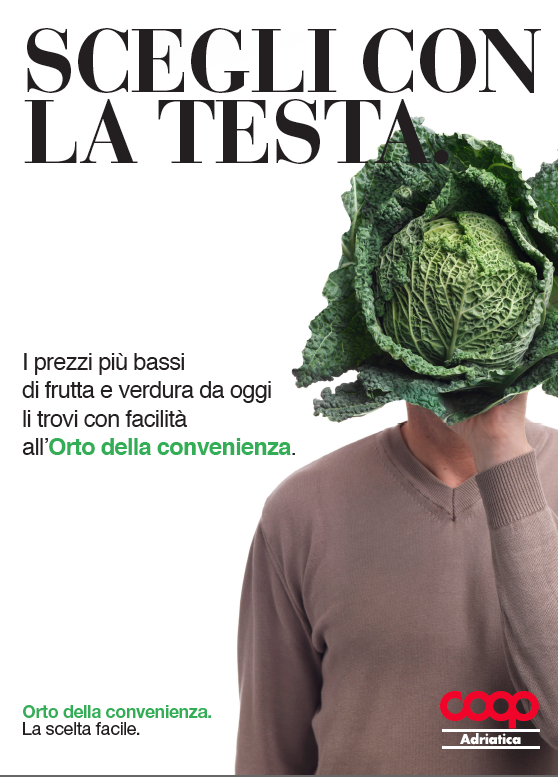 liberate le aragoste coop adriatica pubblicità ortofrutta food
