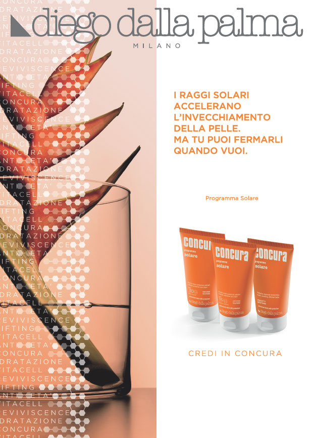 Concura | Campagna per linea skincare