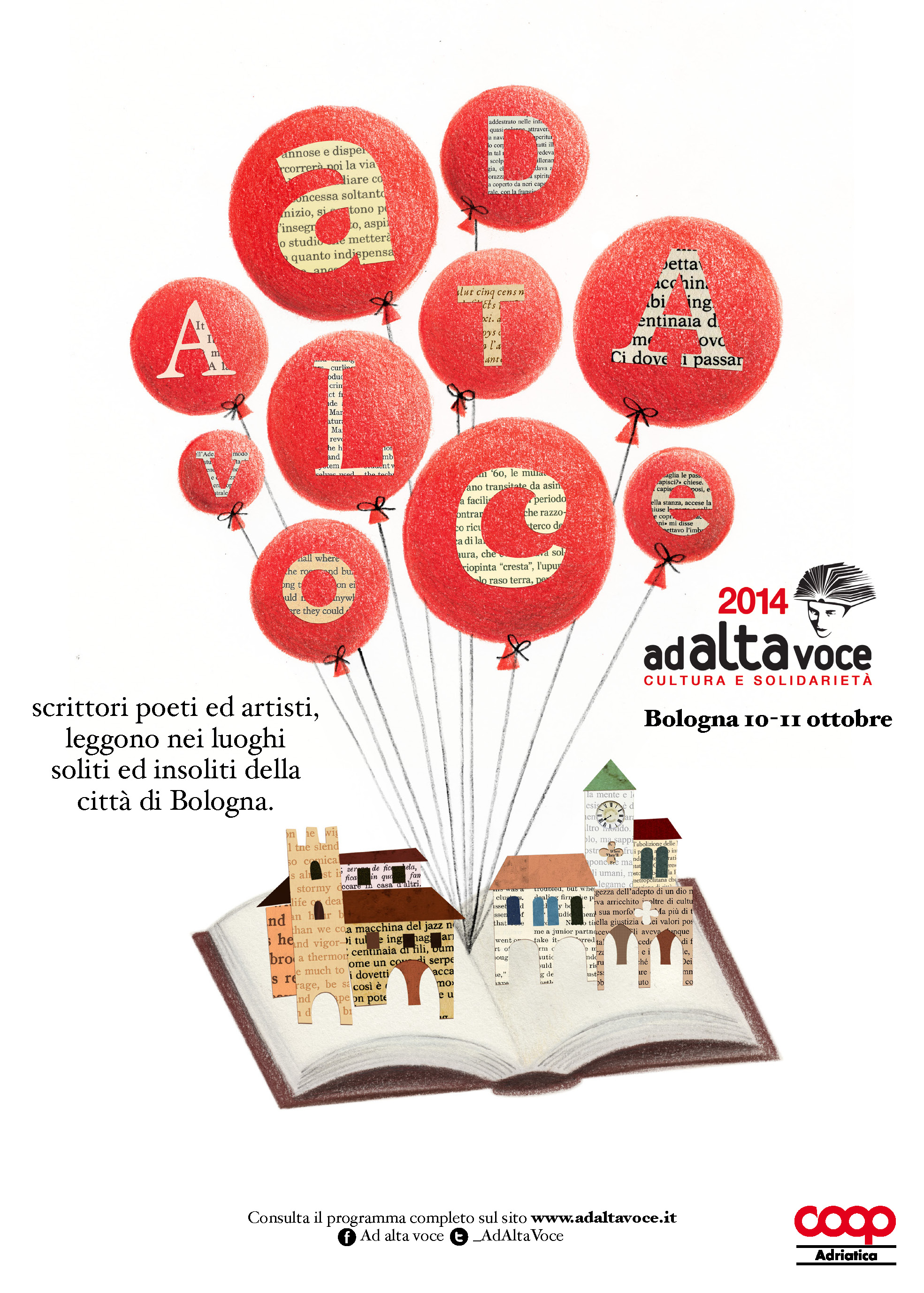 Ad Alta Voce – Urban Reading Event Advertising Campaign